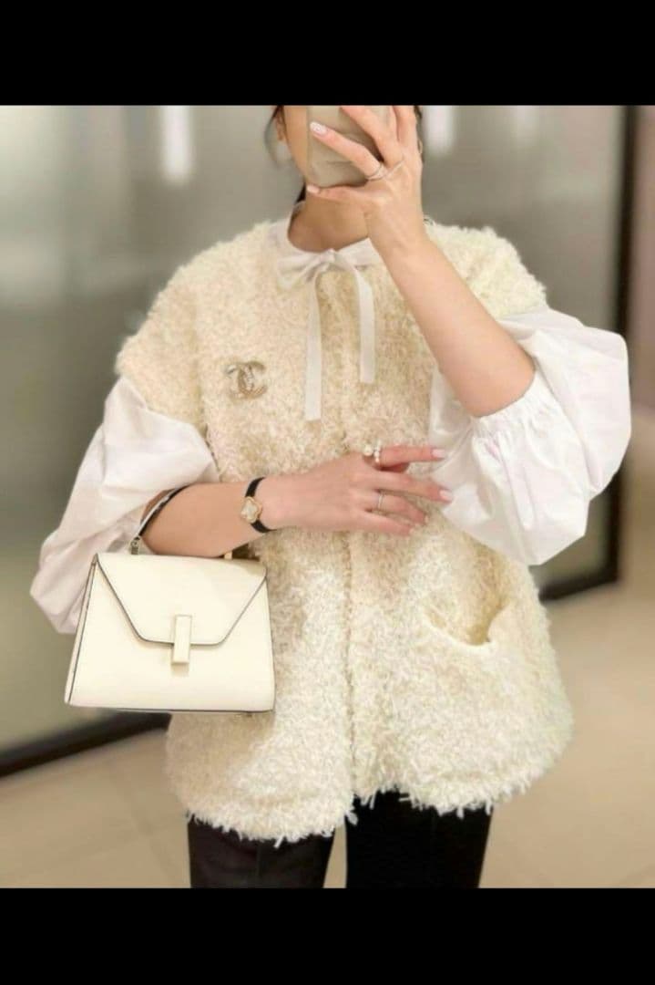 OHGA　オーガ　モケベスト　ホワイト