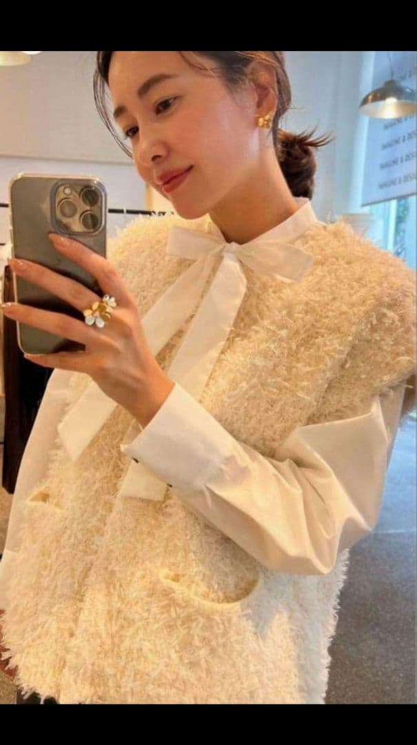 OHGA　オーガ　モケベスト　ホワイト