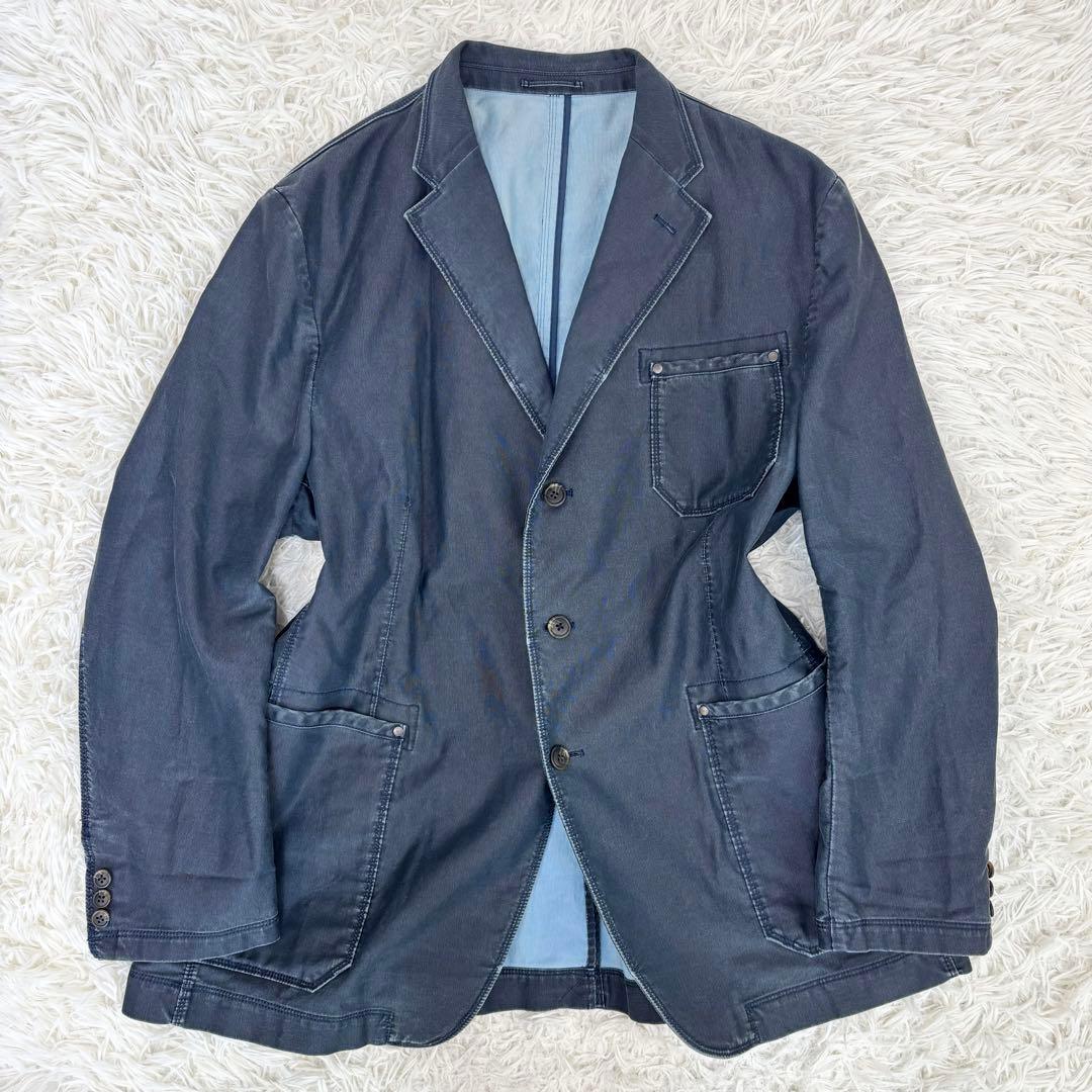 奇跡4L！！ジョセフアブード ヴィンテージ加工 テーラードジャケット