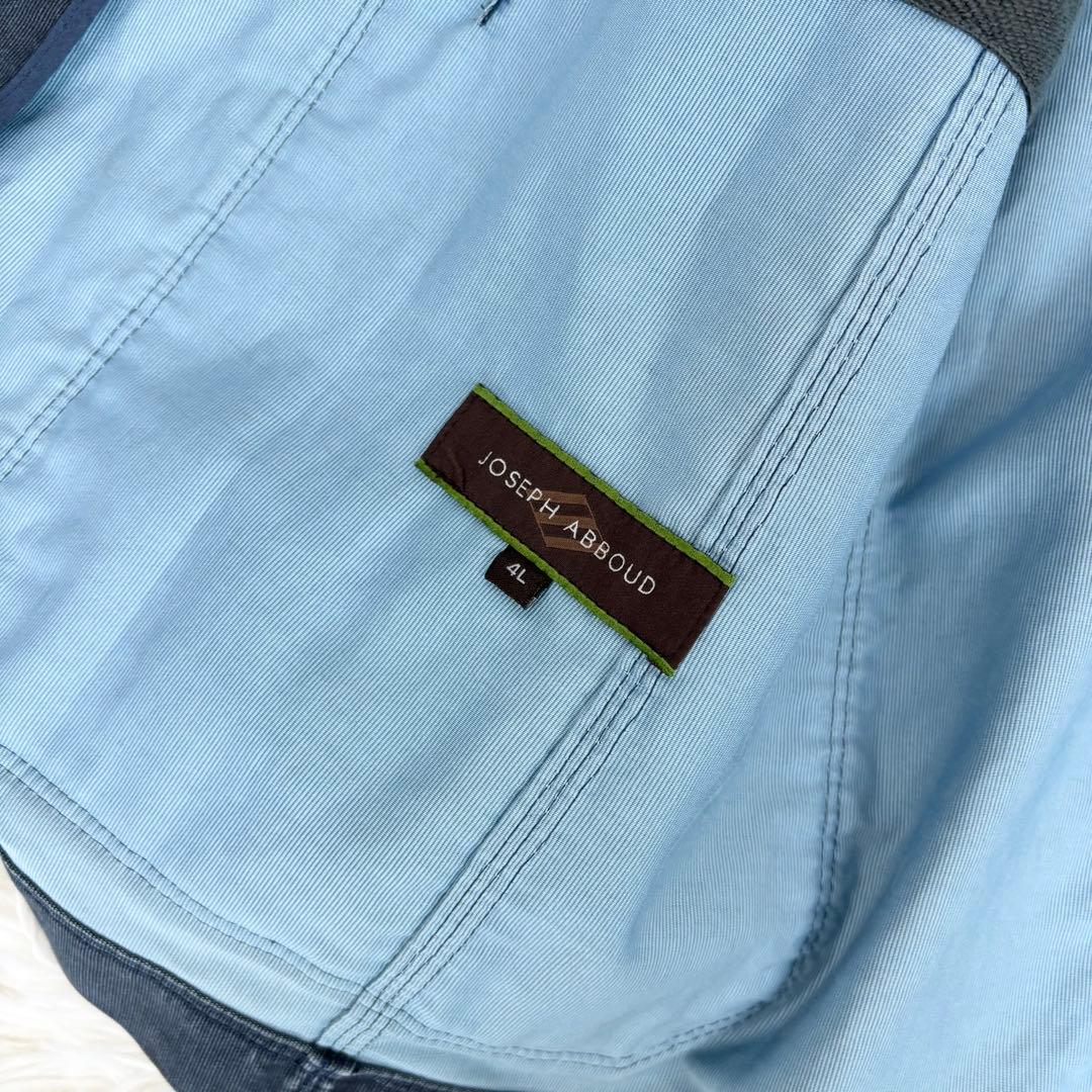 奇跡4L！！ジョセフアブード ヴィンテージ加工 テーラードジャケット