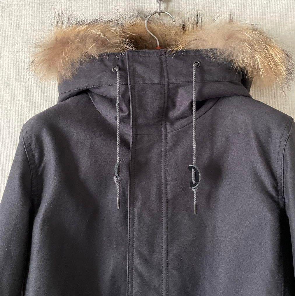 （最終値下げ）STUDIOUS モッズコート ボアライナー付き　黒