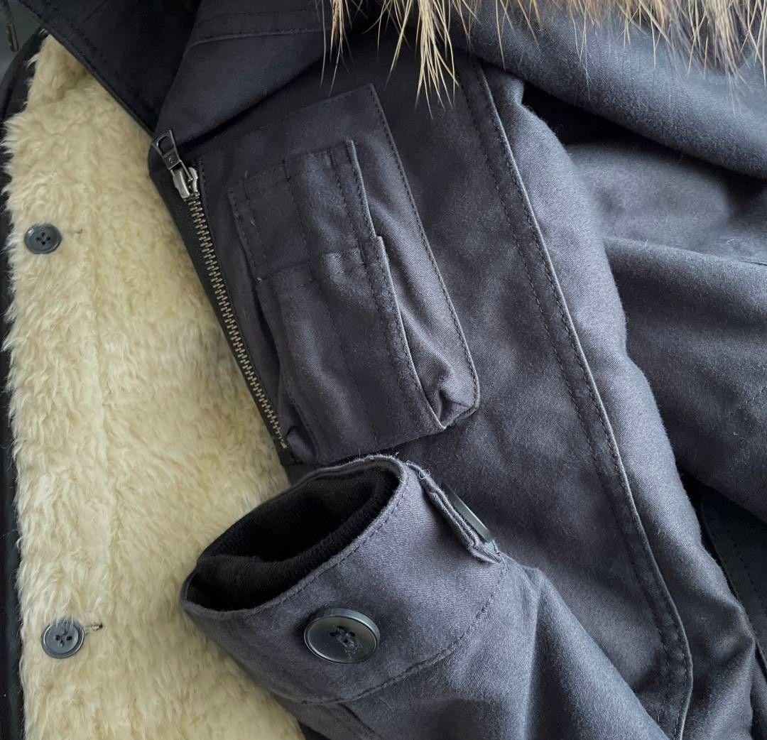 （最終値下げ）STUDIOUS モッズコート ボアライナー付き　黒