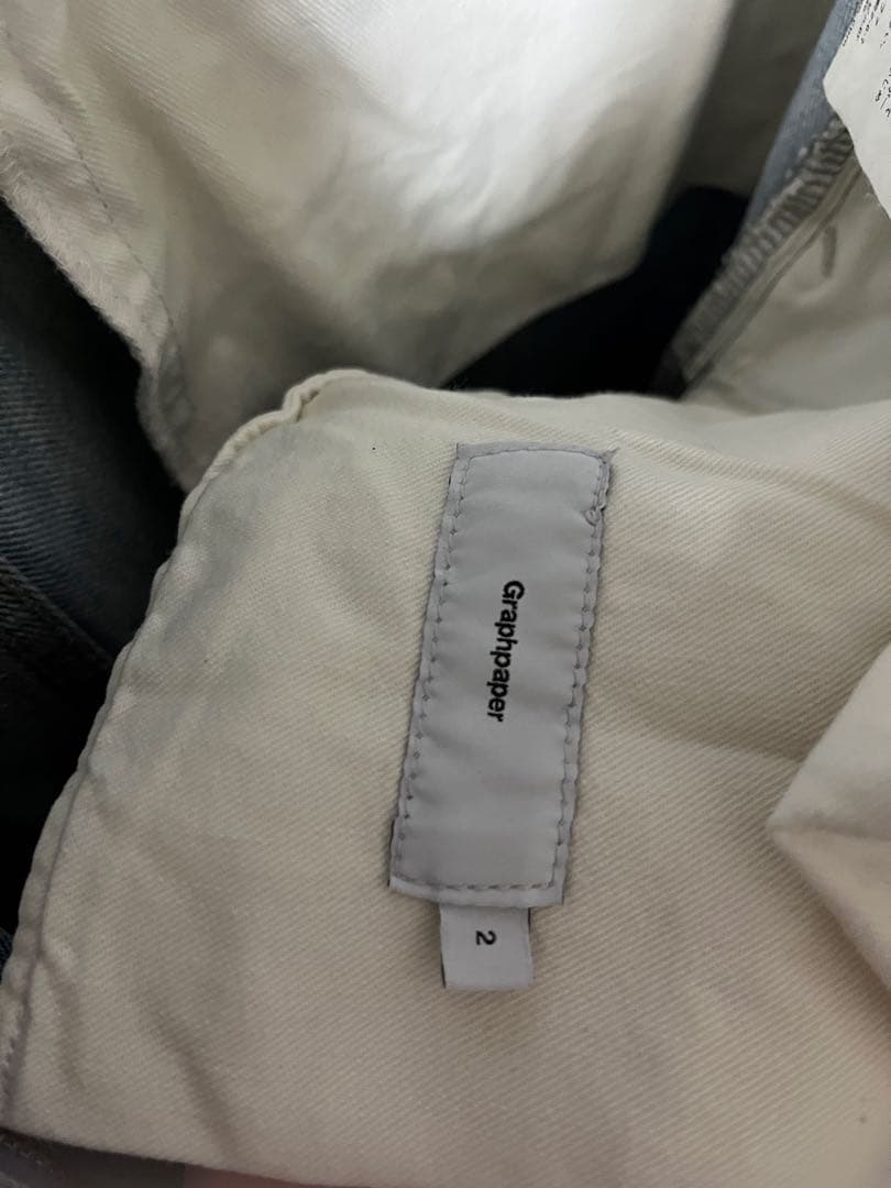 Graphpaper SelvageDenim TwoTuck Pantサイズ2