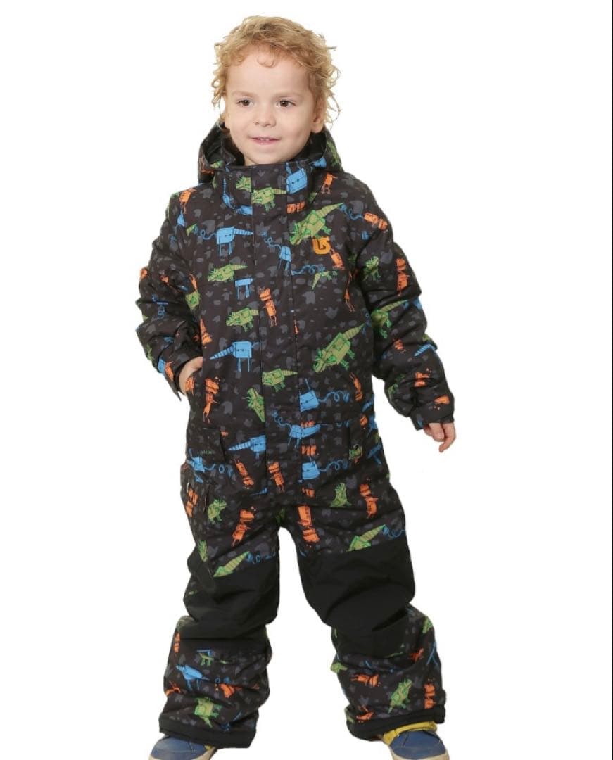 4T 極美品　100cm バートン チルドレン スノーウェア　スキー　スノボ　柄