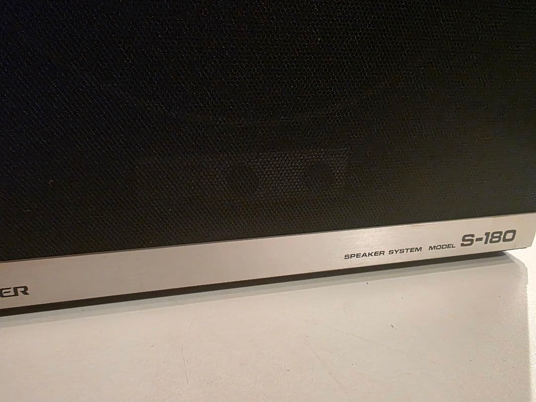 希少 Pioneer S-180 ステレオスピーカー ヴィンテージ