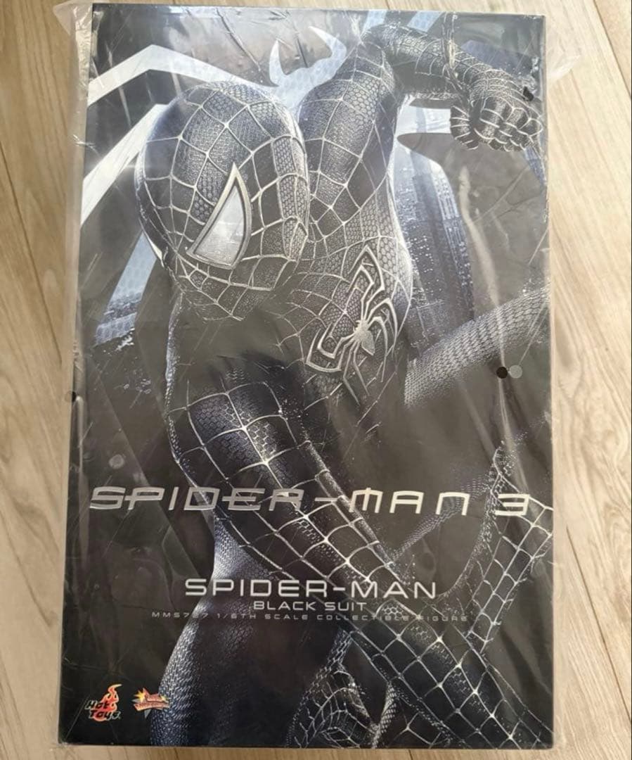 APP　新品未開封　ホットトイズ　スパイダーマン　ブラックスーツ　通常版
