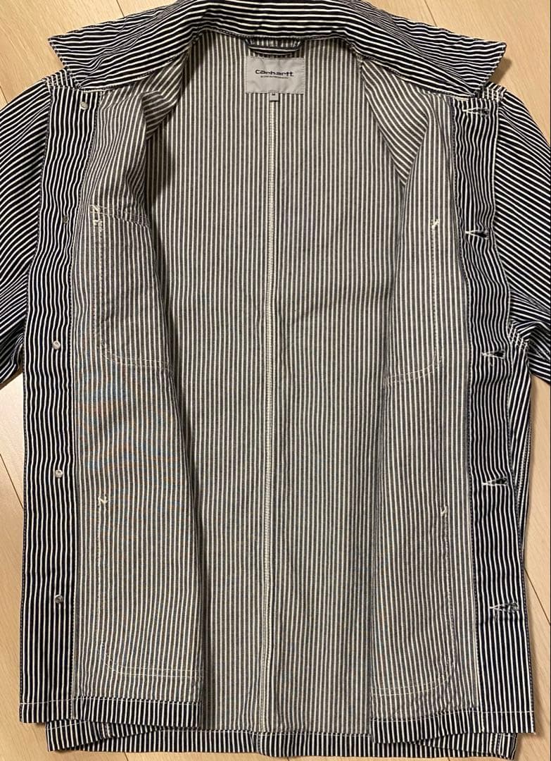 carharttwip ストライプ カバーオール Mサイズ