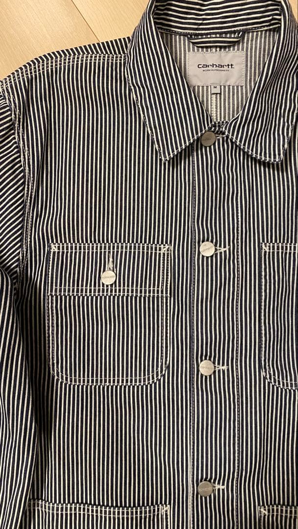 carharttwip ストライプ カバーオール Mサイズ