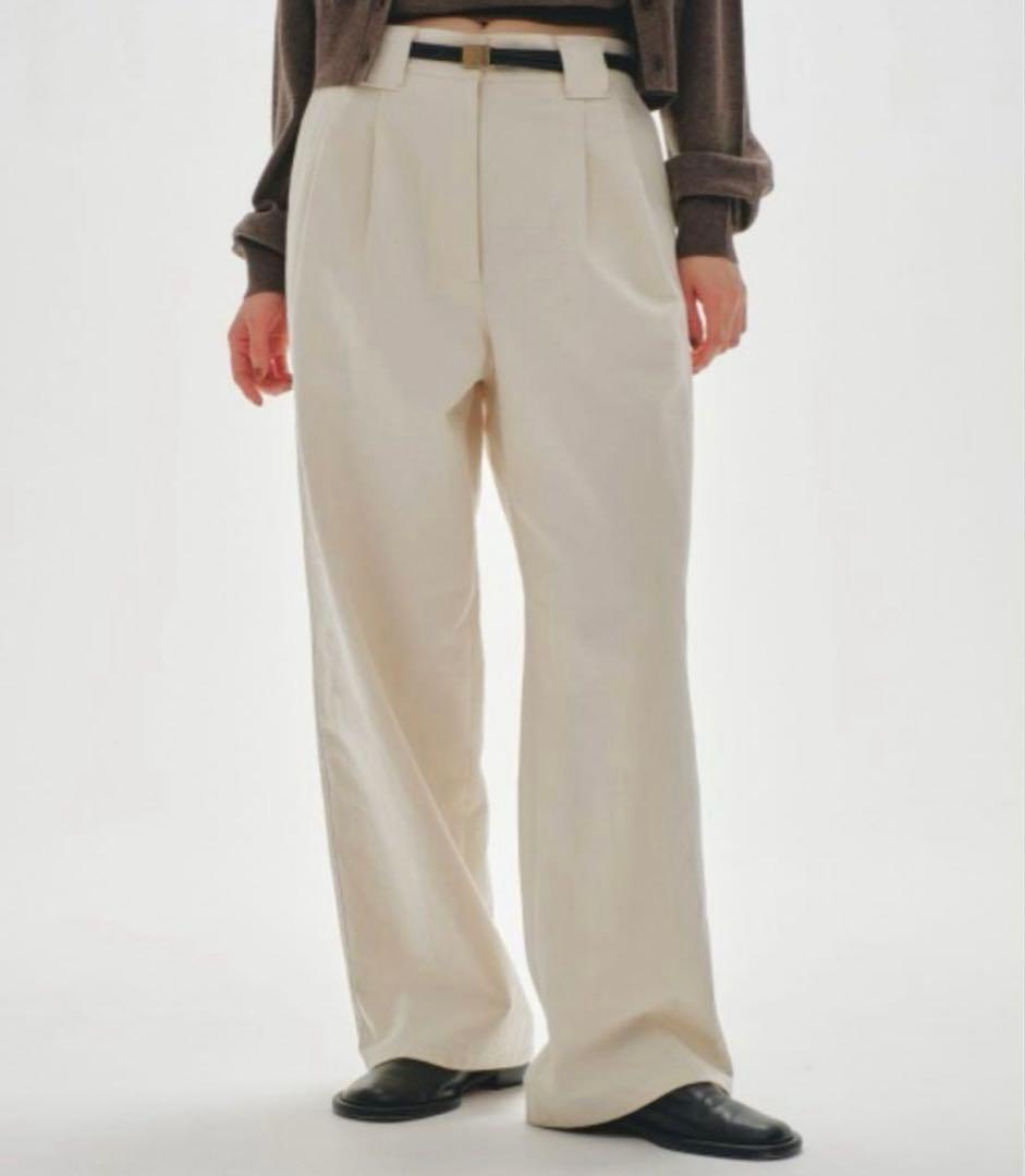 TODAYFUL Doubletuck Chino Pants エクリュ　36