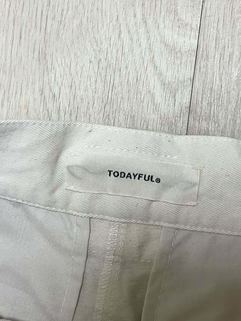 TODAYFUL Doubletuck Chino Pants エクリュ　36