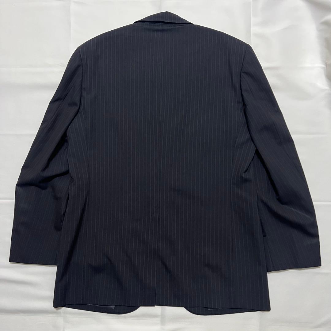 極美品✨ブルックスブラザーズ スーツ 黒 ストライプ ビジネス 40REG