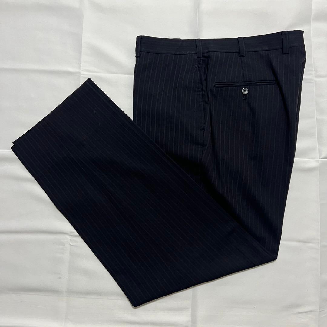 極美品✨ブルックスブラザーズ スーツ 黒 ストライプ ビジネス 40REG