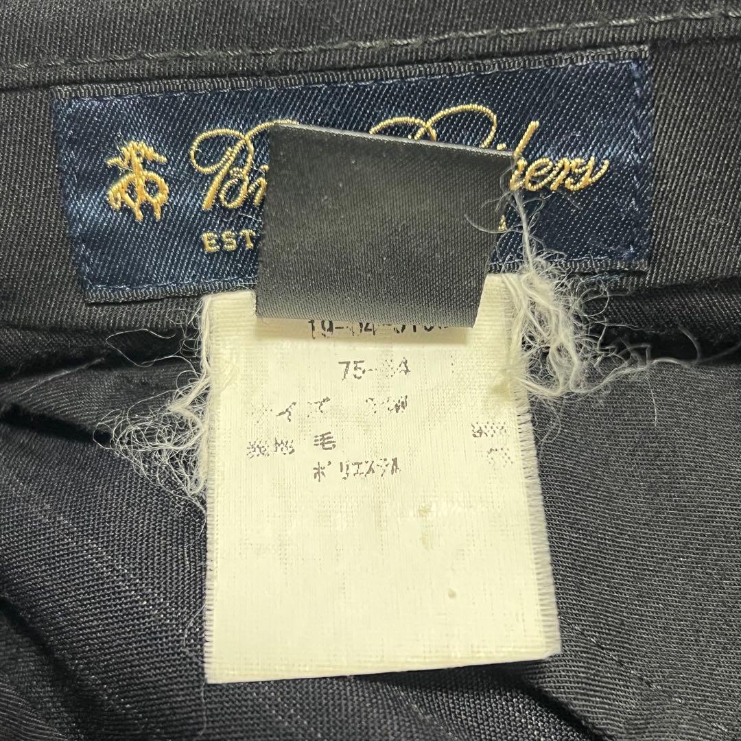 極美品✨ブルックスブラザーズ スーツ 黒 ストライプ ビジネス 40REG