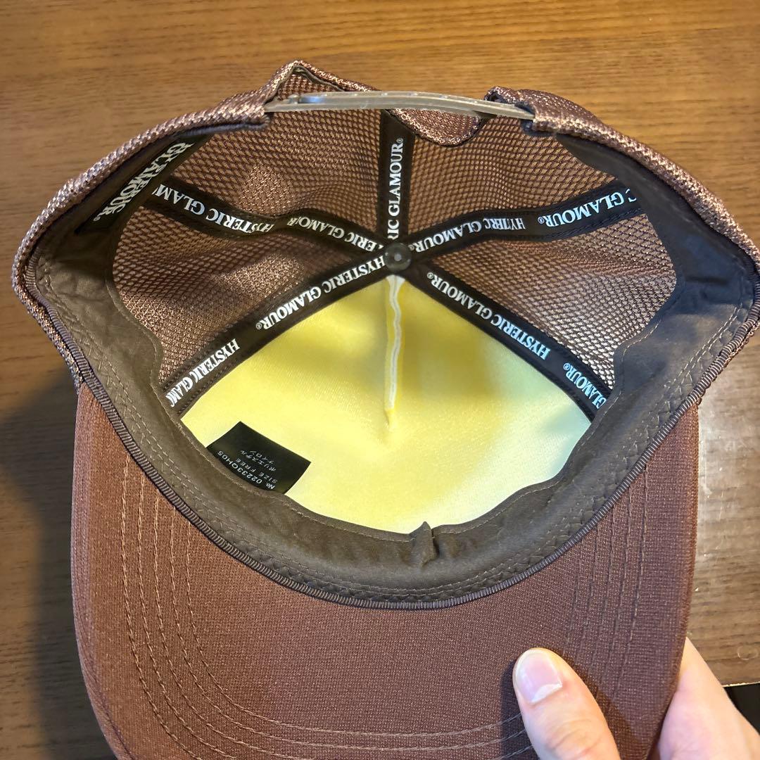 ダ*ノ様 Hysteric Glamour ロゴキャップ フリーサイズ ギタリス