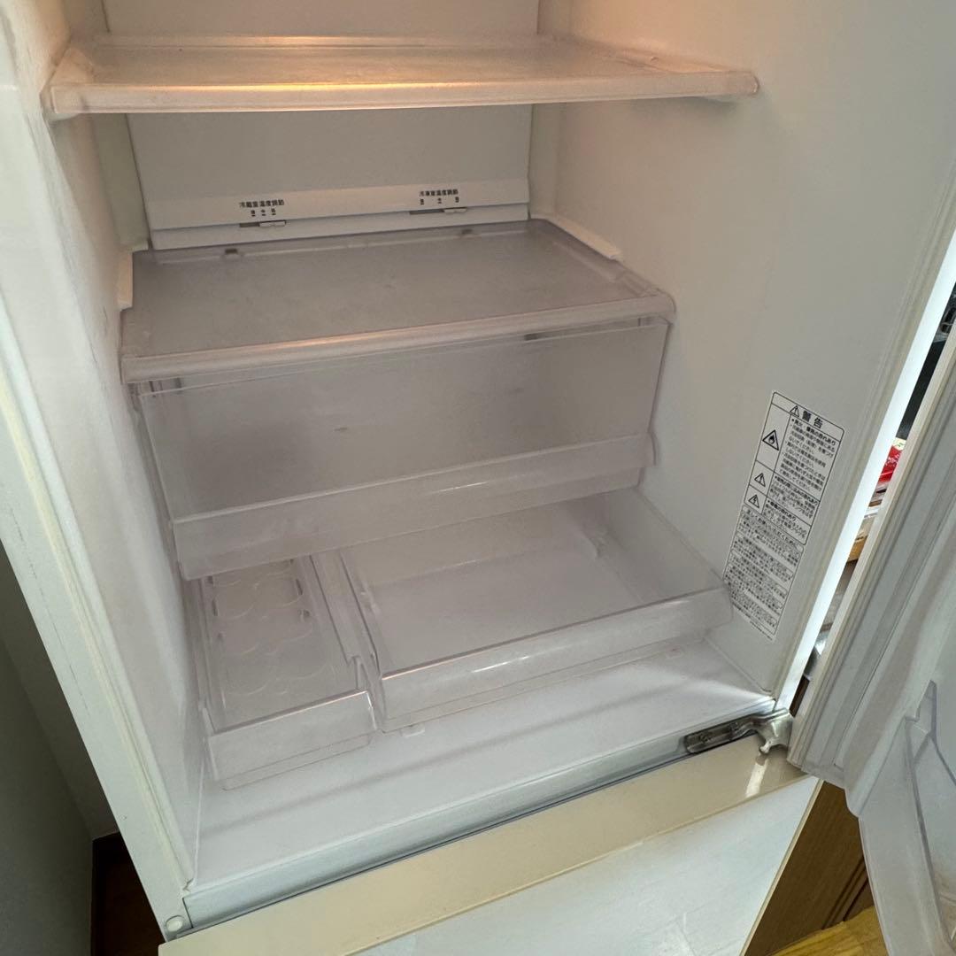 SANYO 2ドア 冷蔵庫 270ℓ SR-D27U(W) 大容量冷凍庫　送料込