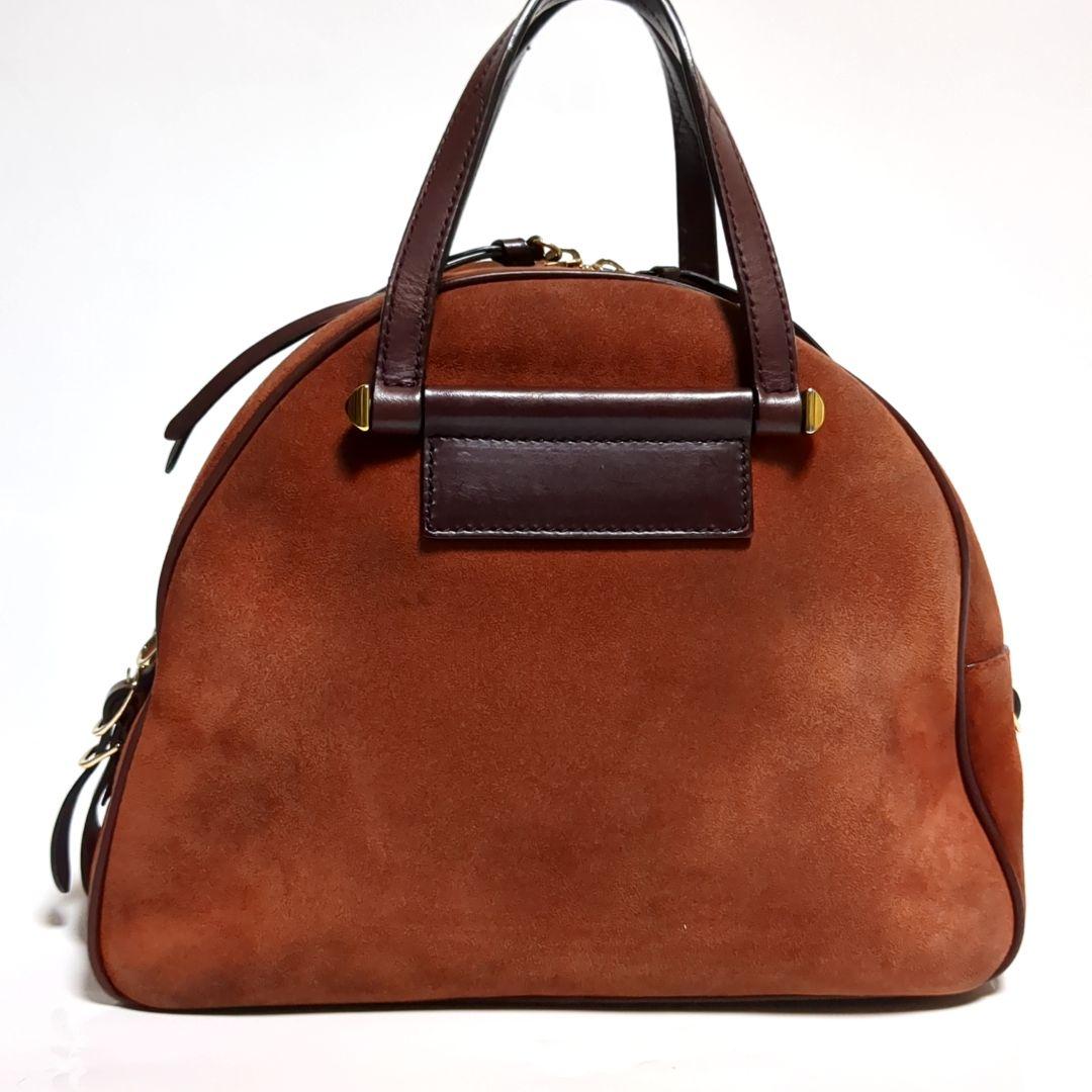 ✨ジミーチュウ✨ハンドバッグ ヴァレンヌ スエード ブラウン レザー