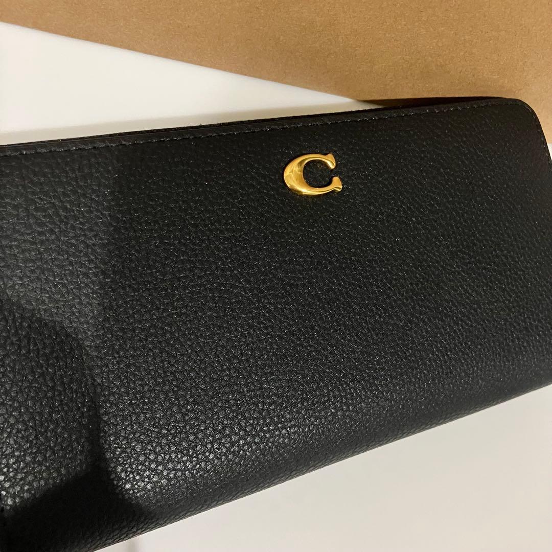 新品❤️コーチ　アコーディオン長財布　cc489
