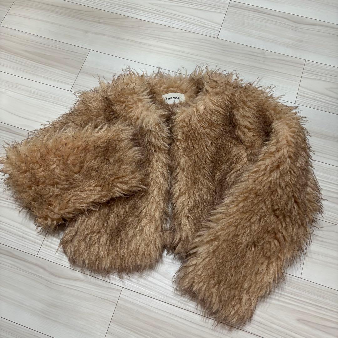 【美品】THE TOE ファージャケット　ファーコート