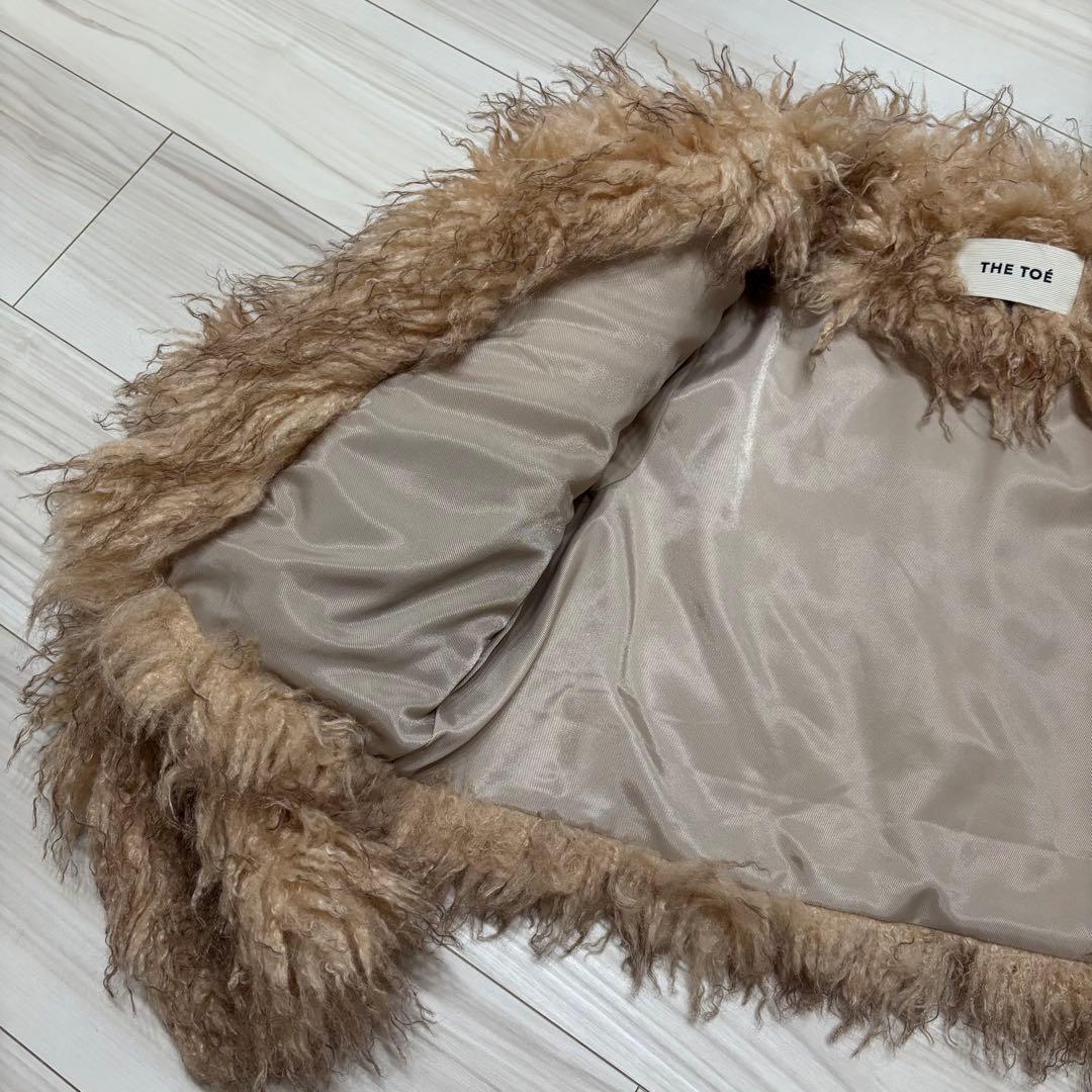 【美品】THE TOE ファージャケット　ファーコート