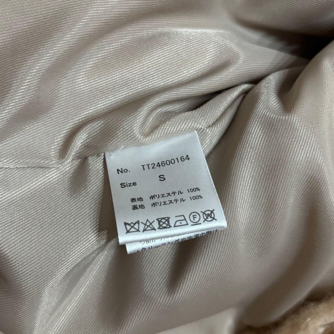 【美品】THE TOE ファージャケット　ファーコート