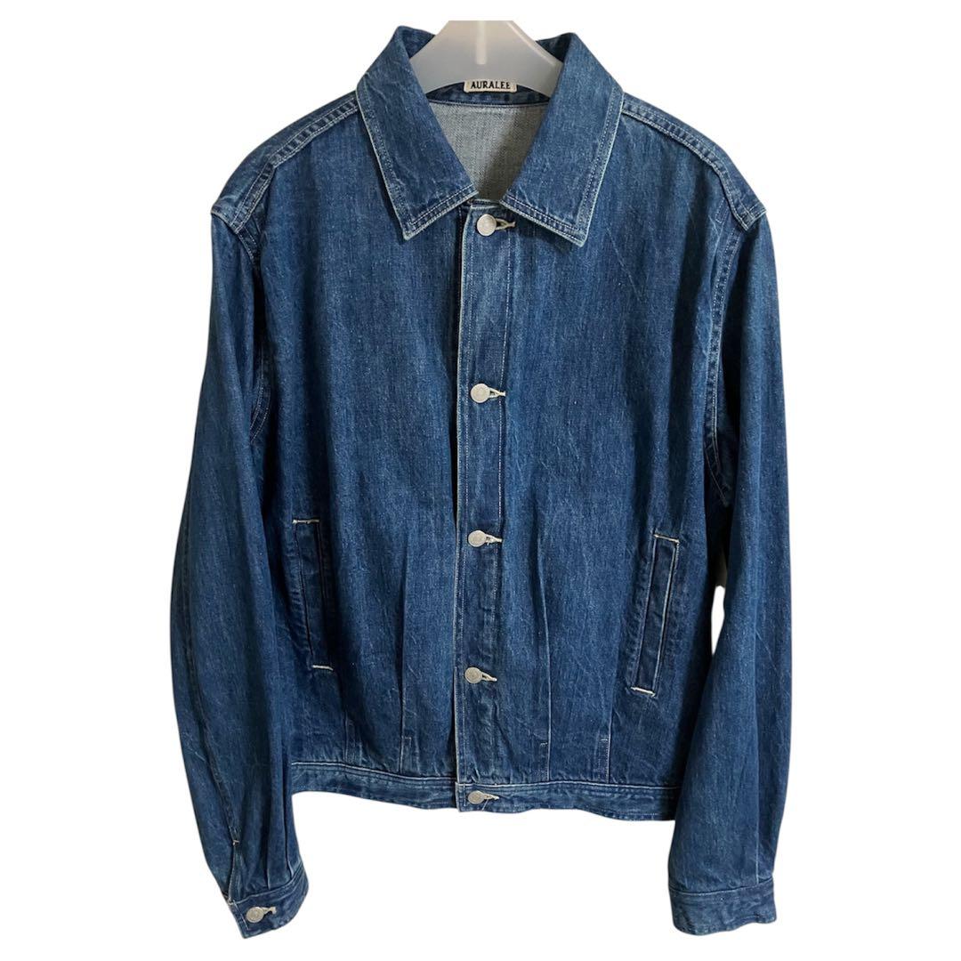 【AURALEE】Selvedge Light Denim Blouson