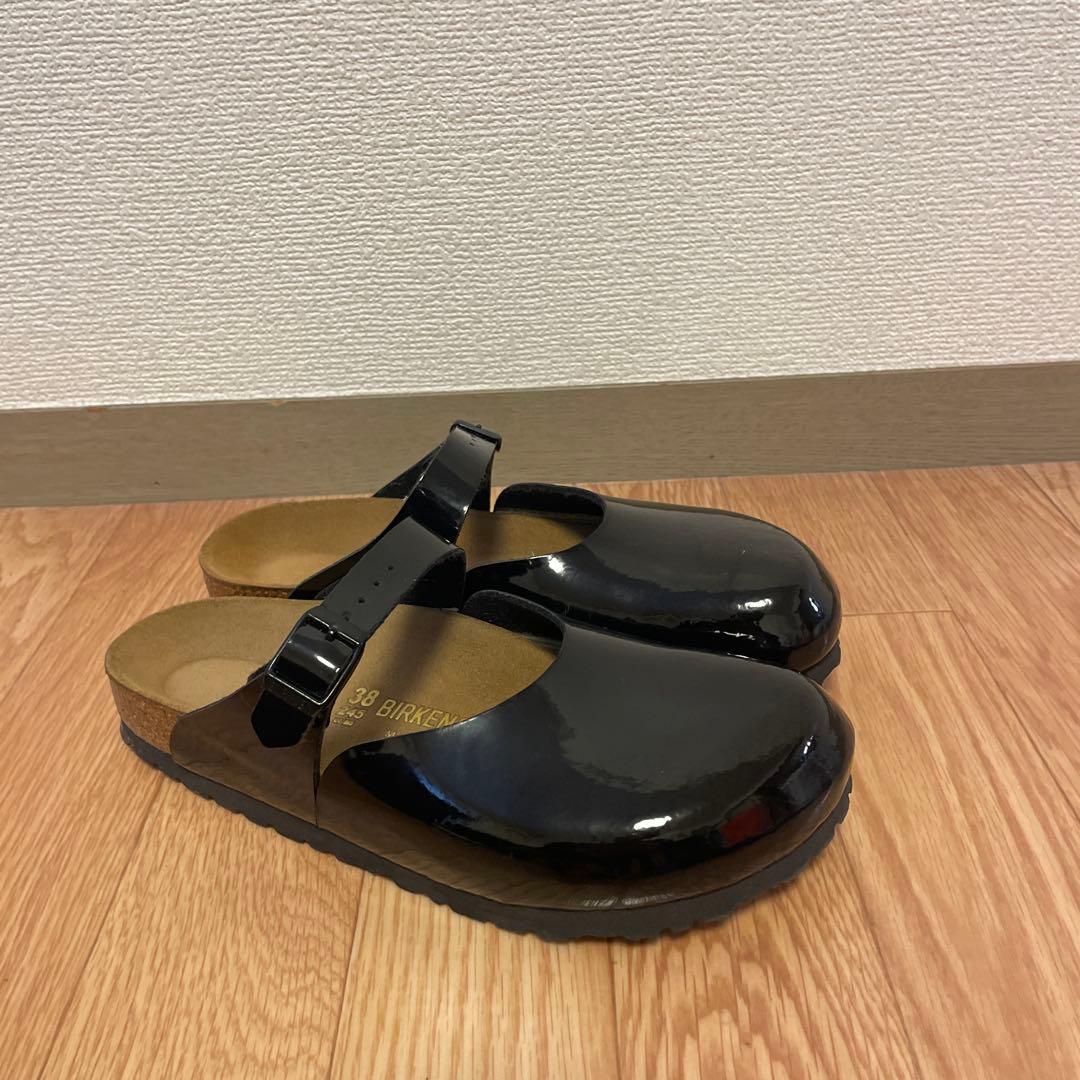 廃盤モデル　BIRKENSTOCK ローズマッド　エナメル38 24.5cm