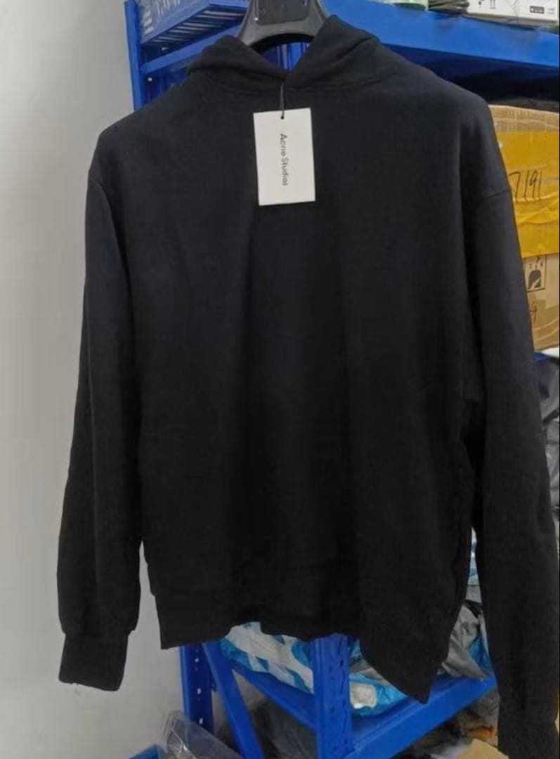 Acne Studios ブラック フード付きパーカー