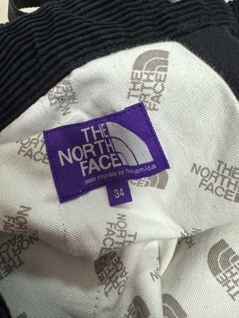 ノースフェイスパープルレーベルコーデュロイワイドテーパードパンツ（34）黒