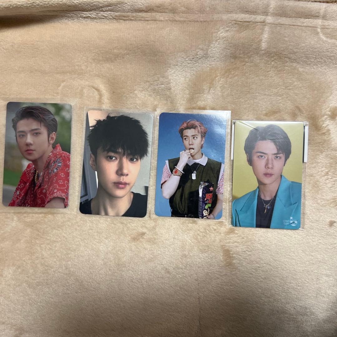 EXO セフン　トレカ4枚