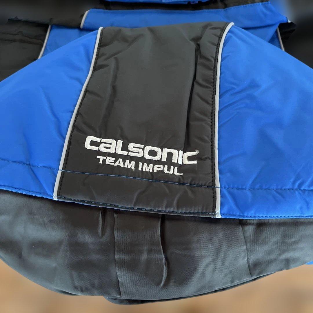 T*O様 Calsonic TEAM IMPUL ダウンベスト Mサイズ 青×黒