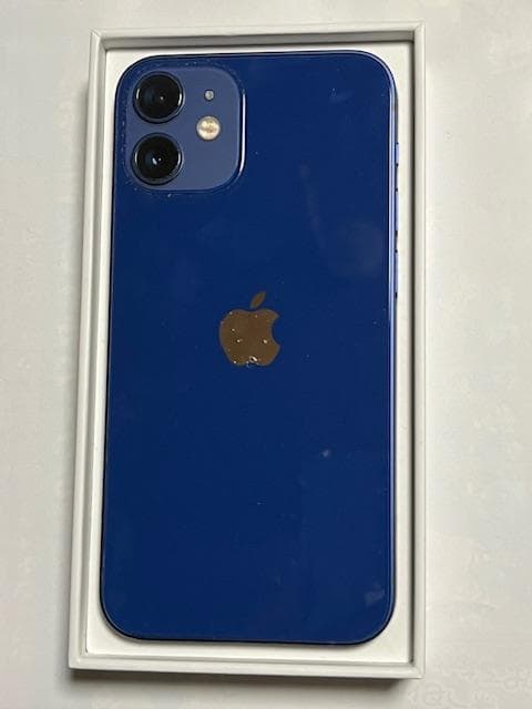 お正月再値下げ【美品】iPhone12mini　128GB　ブルー　SIMフリー