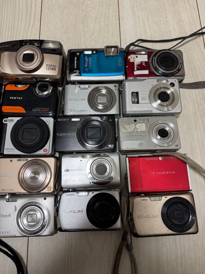 デジタルカメラ　20点セット　(未確認) (ジャンク品)