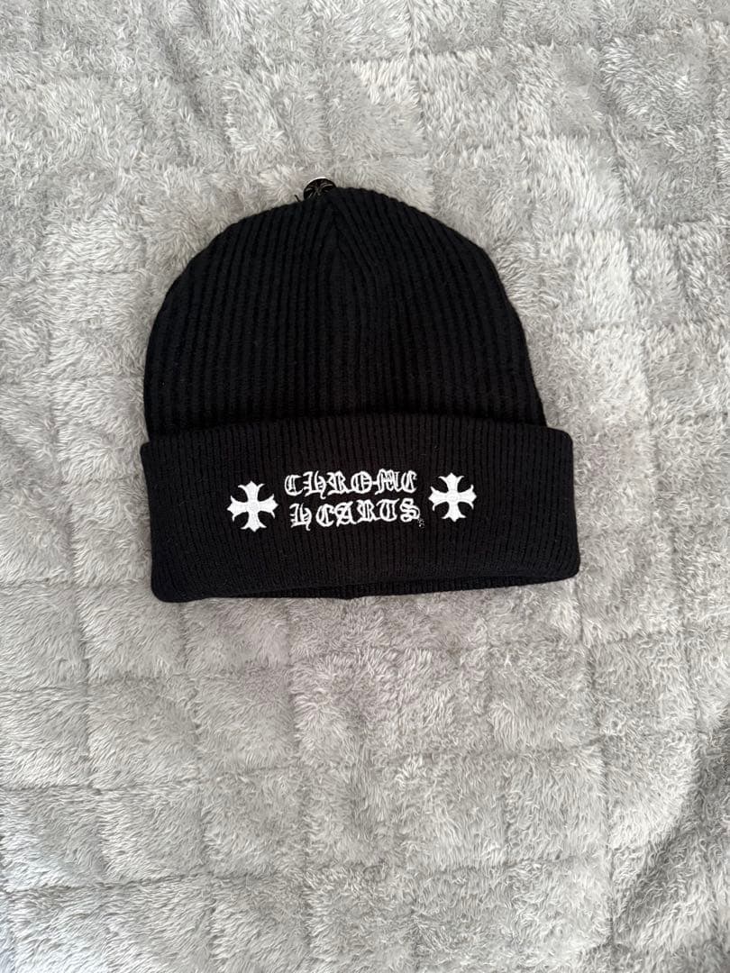 CHROME HEARTS ブラック ニット帽