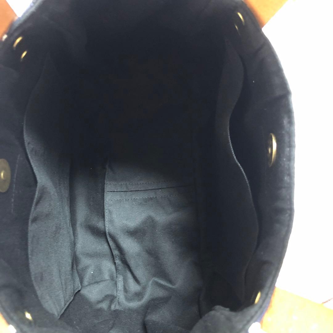 バルーンバッグ（M）ミナペルホネン 《タンバリン&choucho》ヌメ革