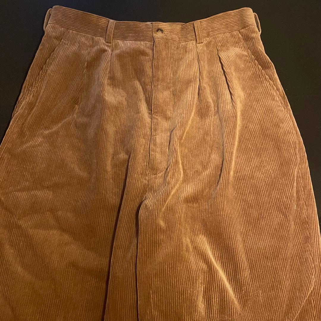 comme des garcons HOMME クロップドコーデュロイパンツ　M