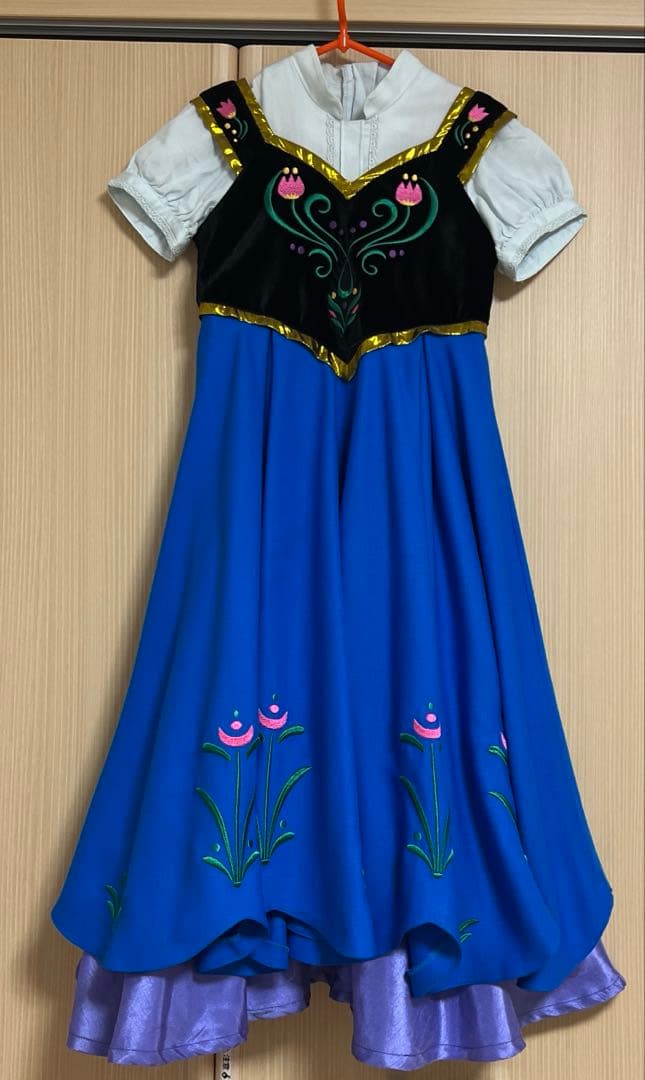 ディズニー ビビディバビディブティック アナ ドレス 120cm 廃盤品