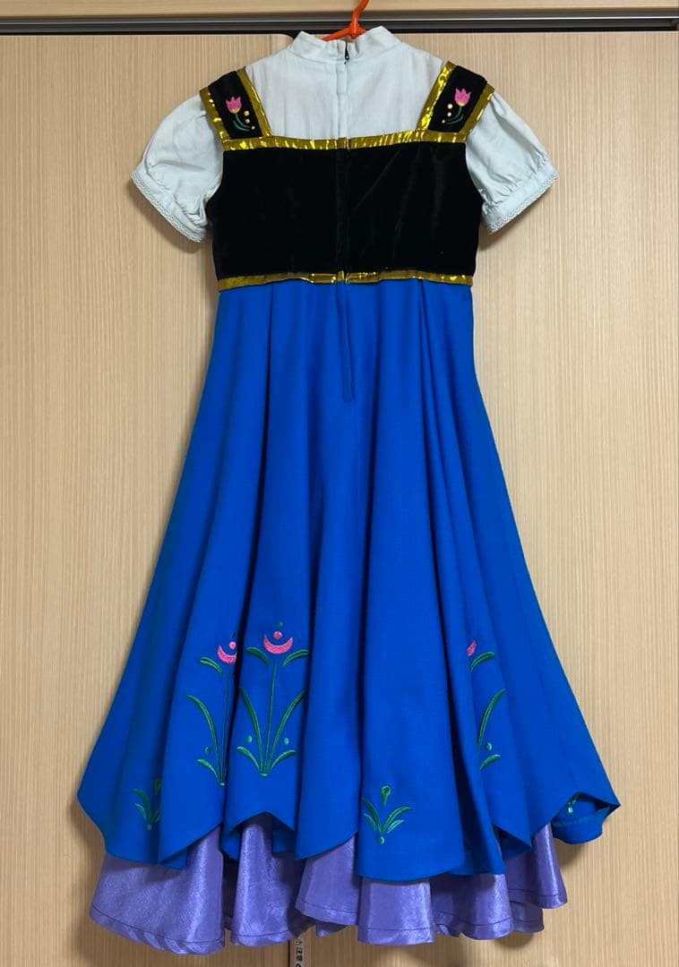 ディズニー ビビディバビディブティック アナ ドレス 120cm 廃盤品