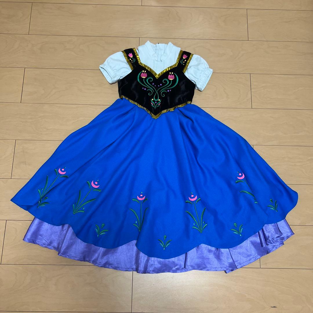 ディズニー ビビディバビディブティック アナ ドレス 120cm 廃盤品