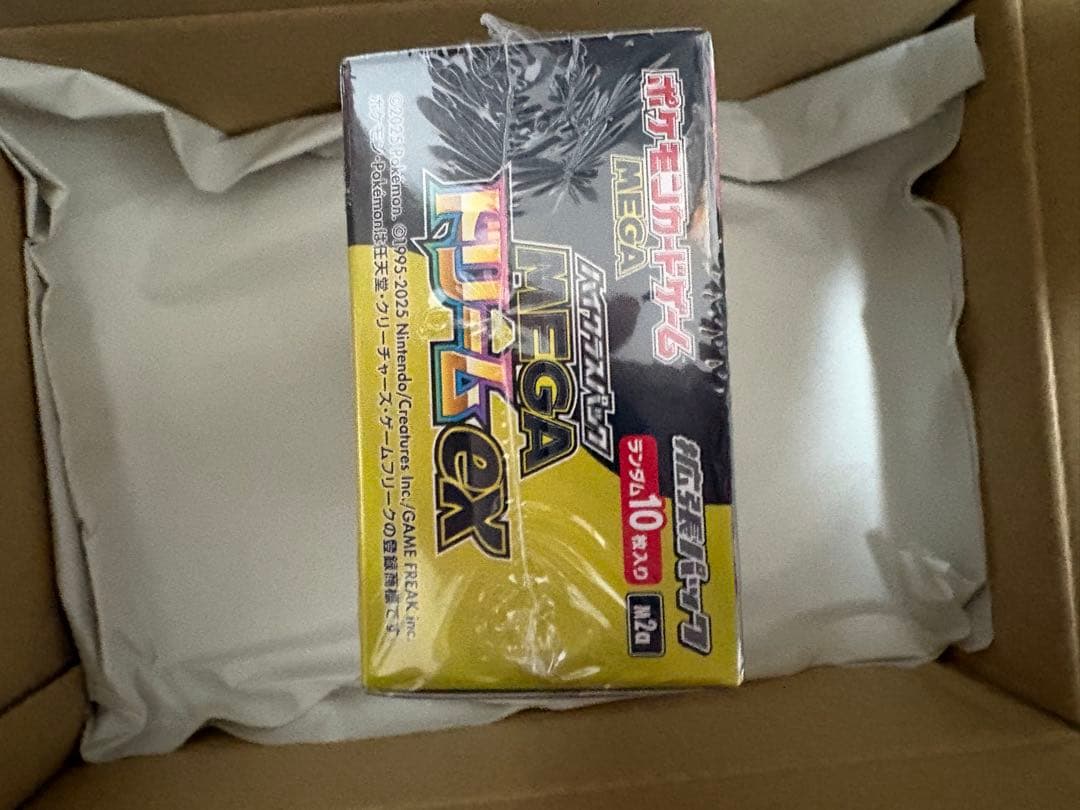ポケモンカードゲーム MEGAドリームEX シュリンク付き 1BOX