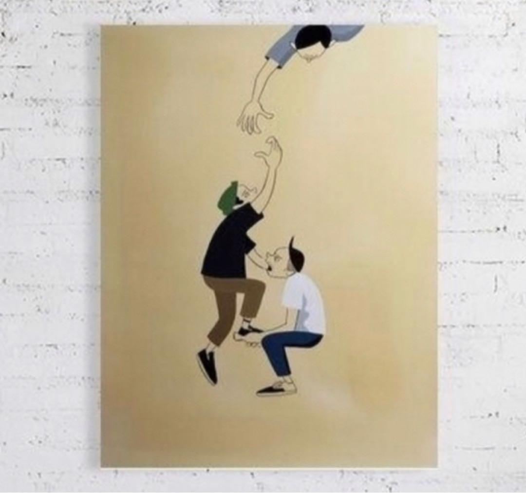 花井祐介 JUXTAPOZ ジークレー ポスター