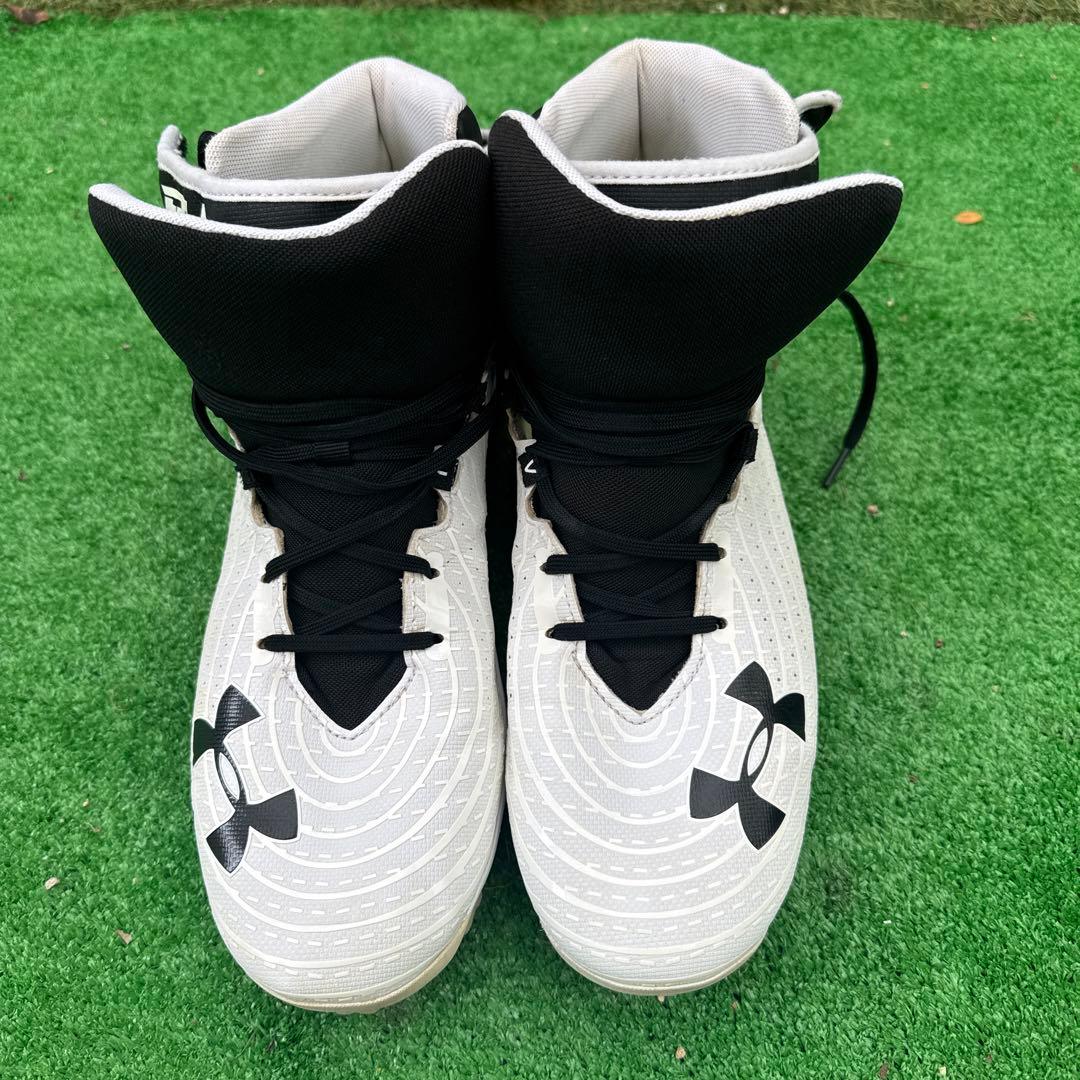 【激レア】アンダーアーマー ハーパーモデル ポイントスパイク29cm 中古品