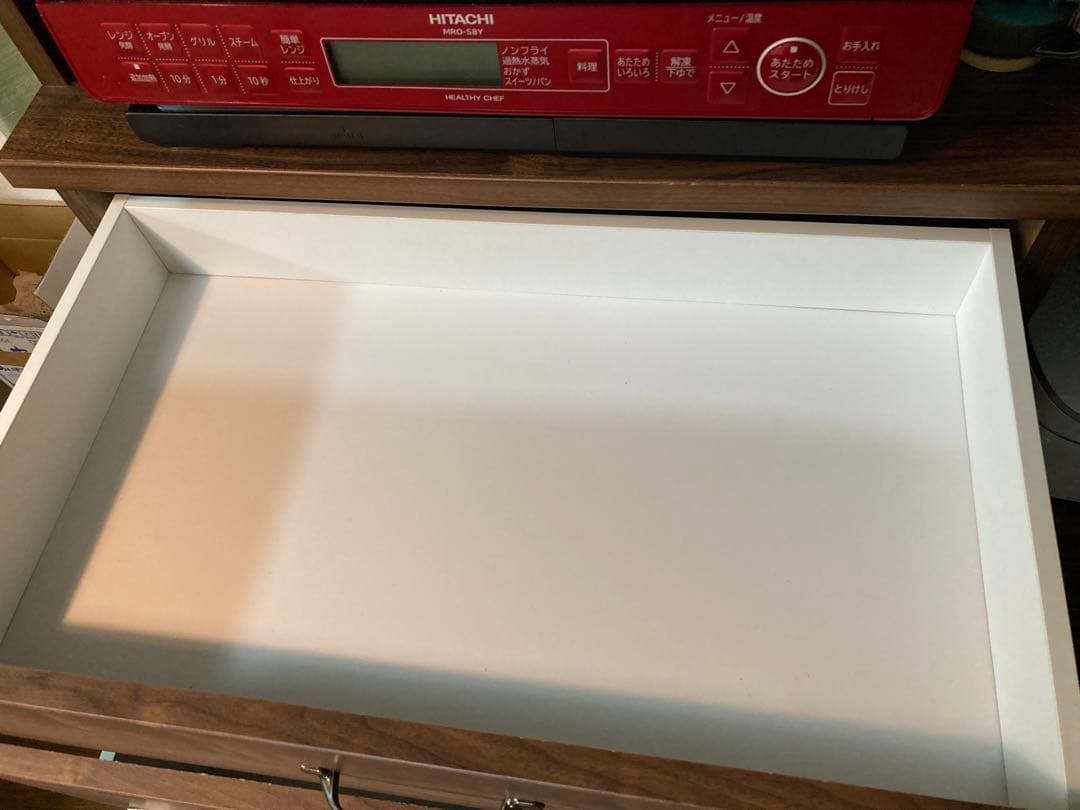 【値下げ交渉OK】木製レトロ食器棚 キッチン収納