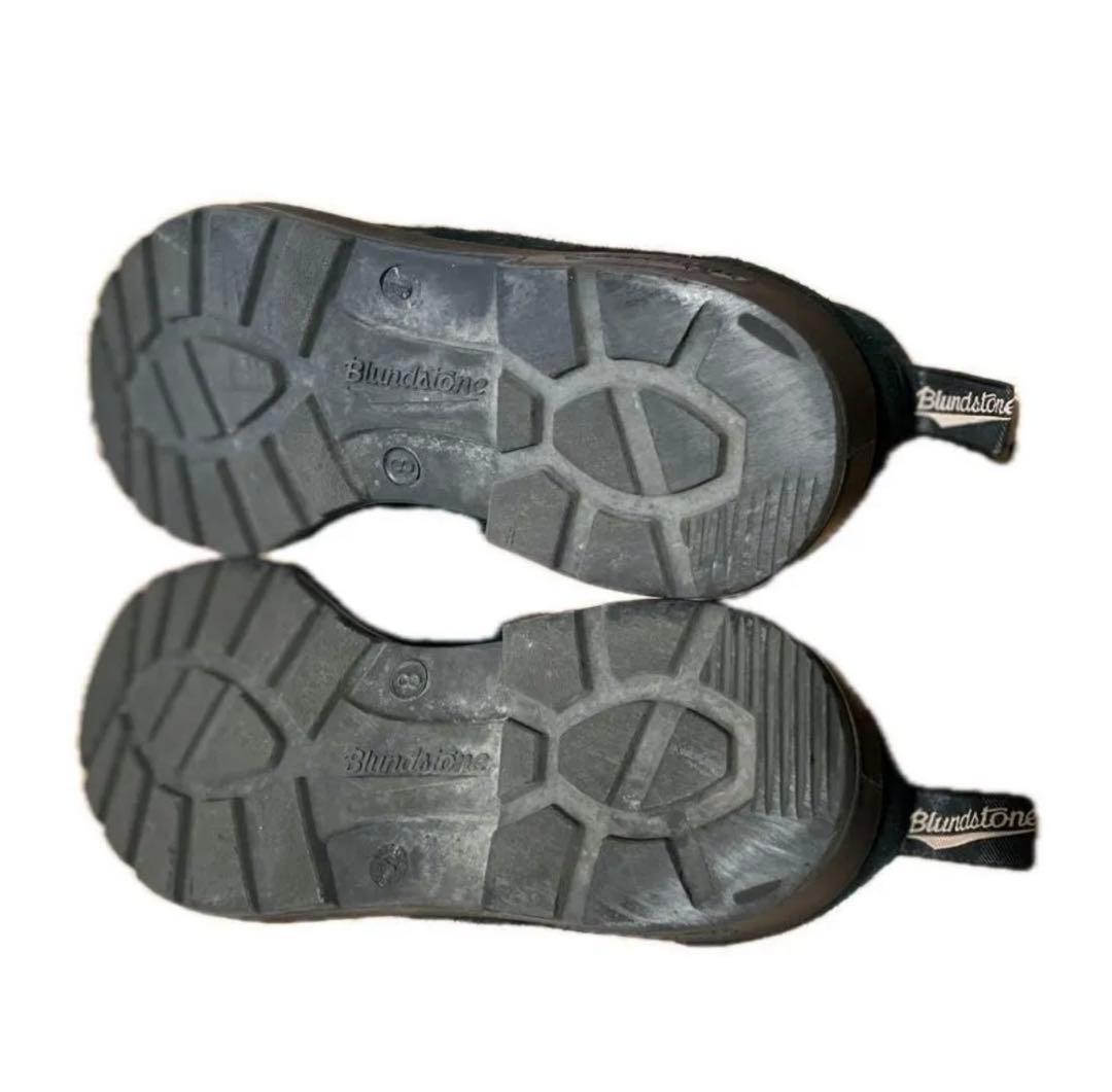 ブランドストーン ローカット スエード 黒27センチ　サイドゴア