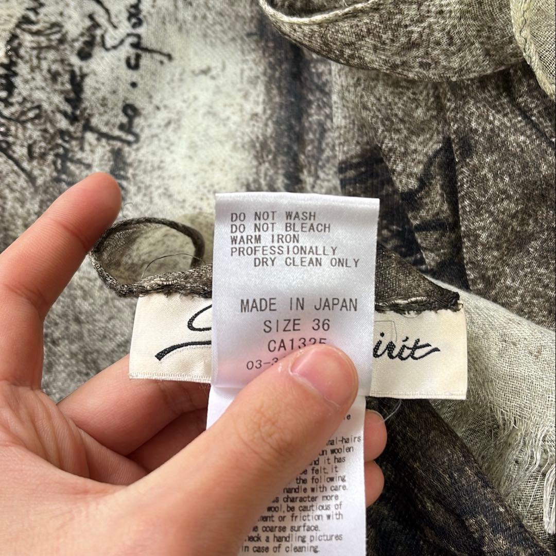 Share Spirit 大判ストール スカーフ カシミヤ 馬車