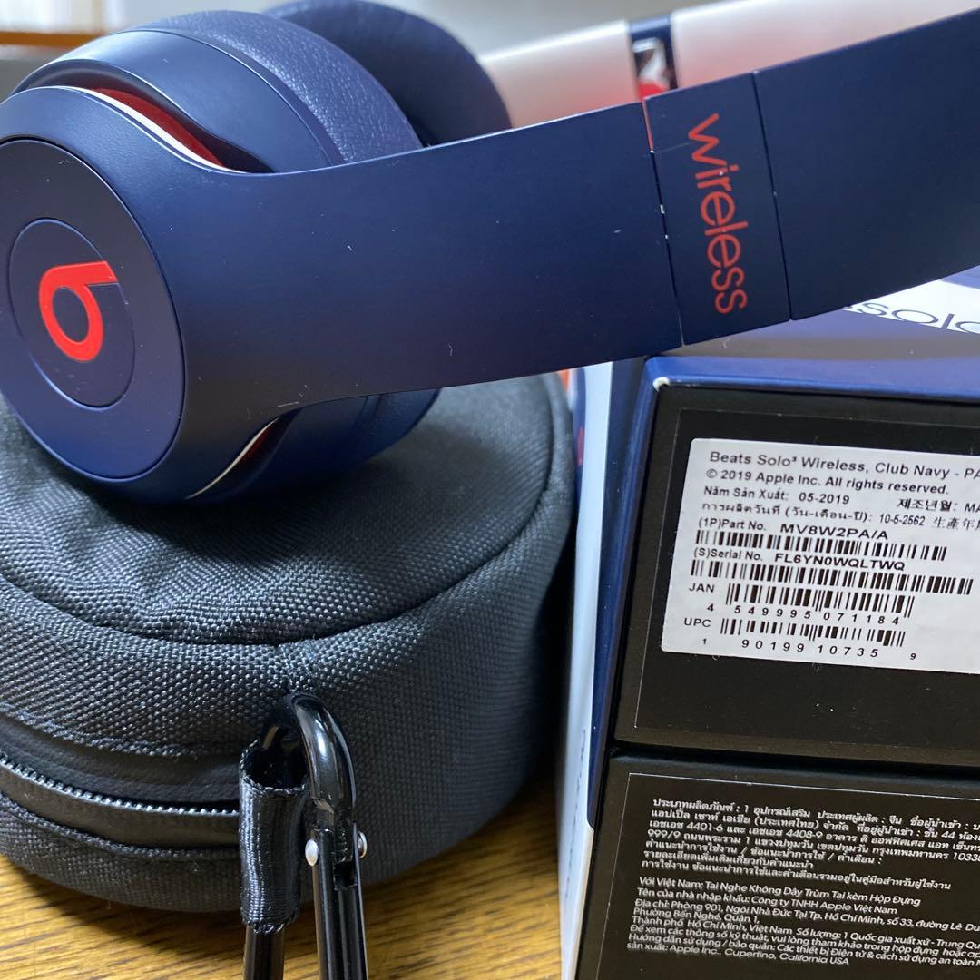 Beats Solo3 Wireless ヘッドホン クラブネイビー