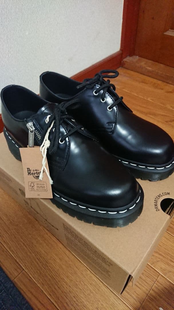 Dr.Martens ドクターマーチン ジップ ホワイトステッチ 26.0cm