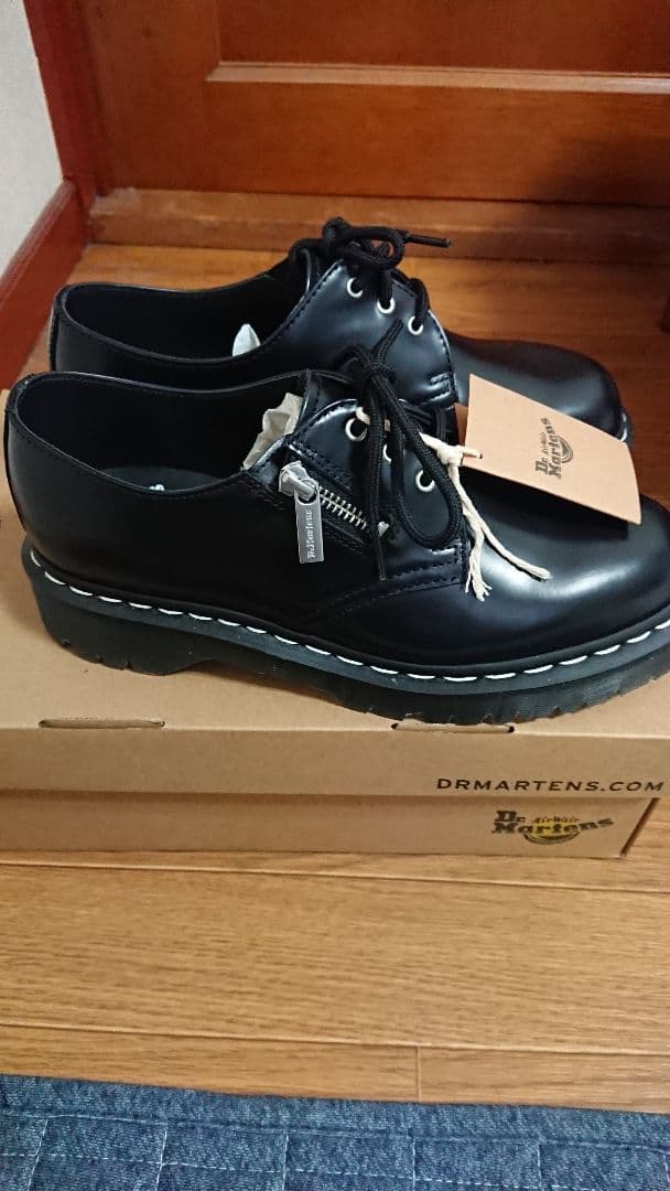 Dr.Martens ドクターマーチン ジップ ホワイトステッチ 26.0cm