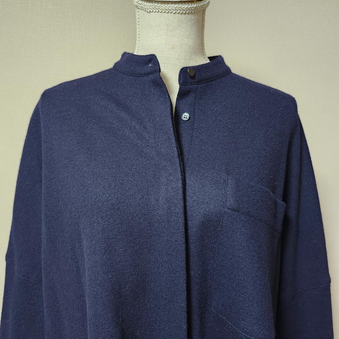 1erarrondissement　プルミエ　アロンディスモン　シャツ　　紺