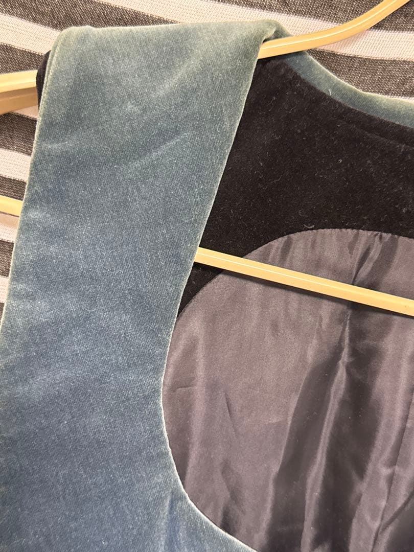 Ange アージュ ブラックベルベットワンピース ロリィタ ジェーンマープル