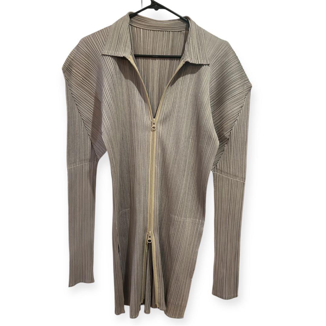 Pleats Please Issey Miyake ジップアップジャケット 3